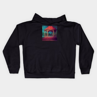 The Gazebo at Night Kids Hoodie